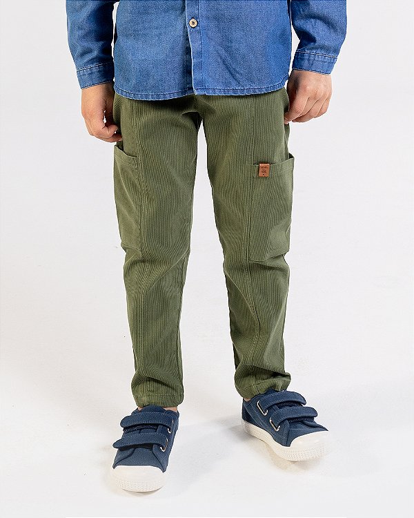 Calça cotelê