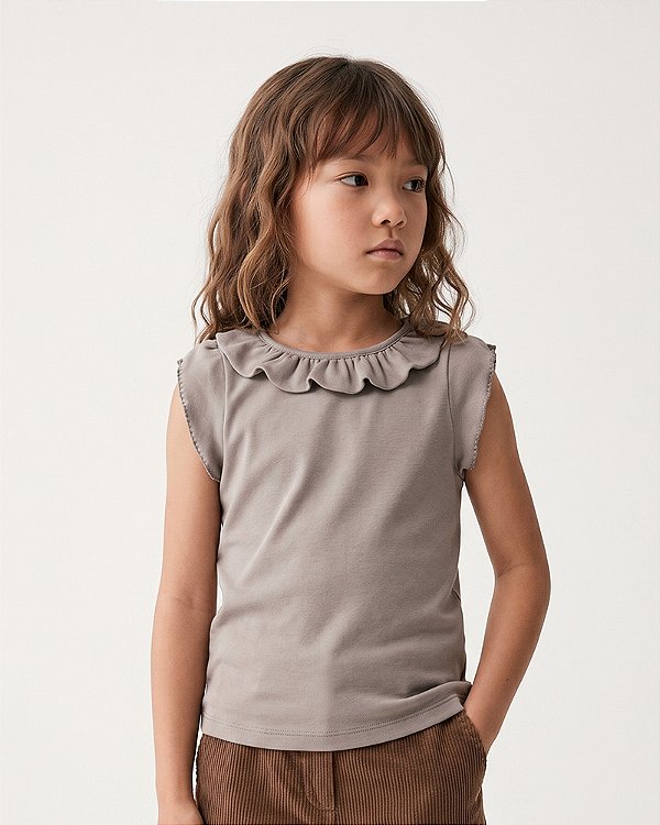 Blusa girassol Verde calmaria