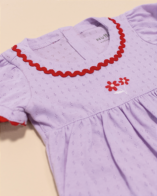 Vestido baby Lilás