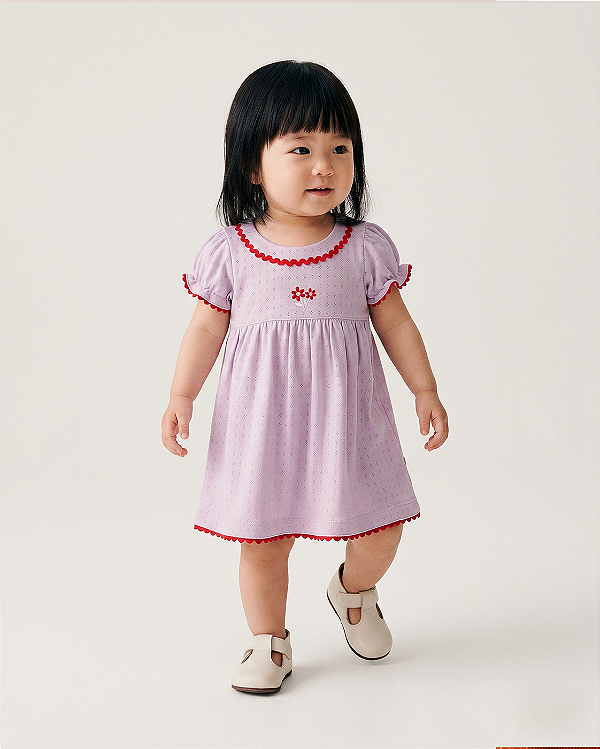 Vestido baby Lilás