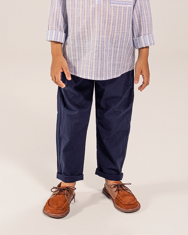 Calça naturale Marinho