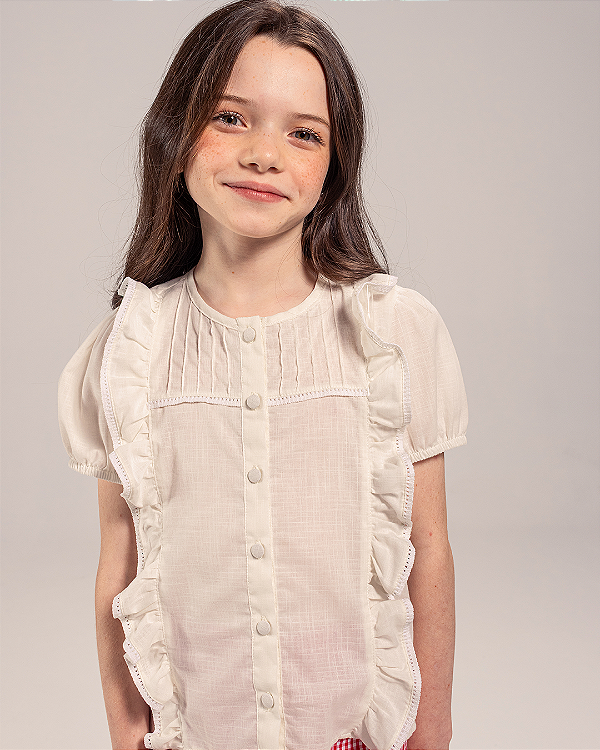 Camisa caminho Rosê Off-white