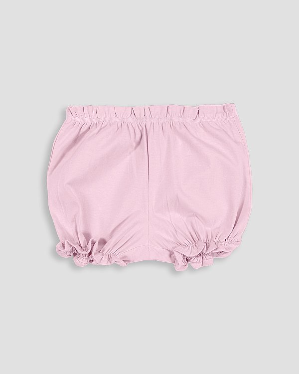 Short conforto Rosa bebê