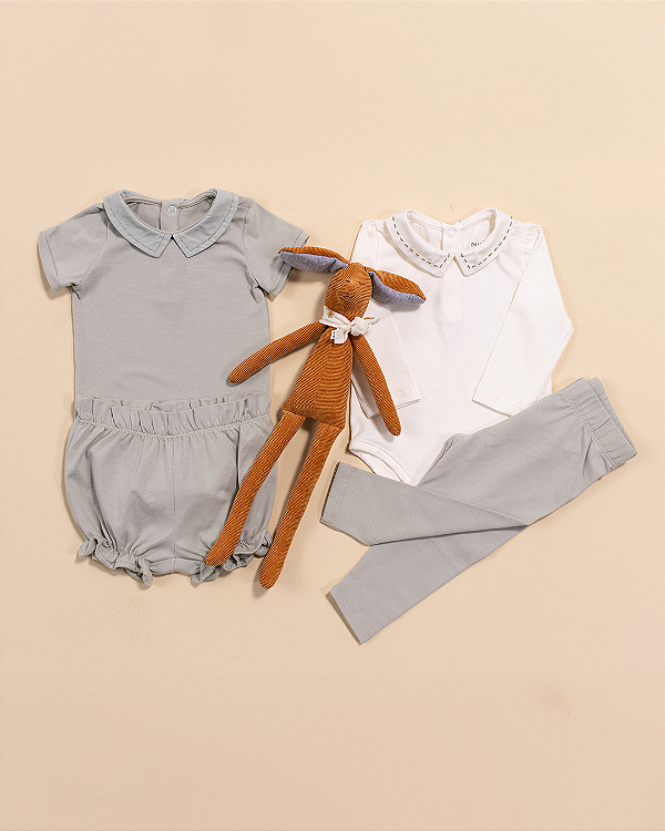 Short conforto Verde calmaria