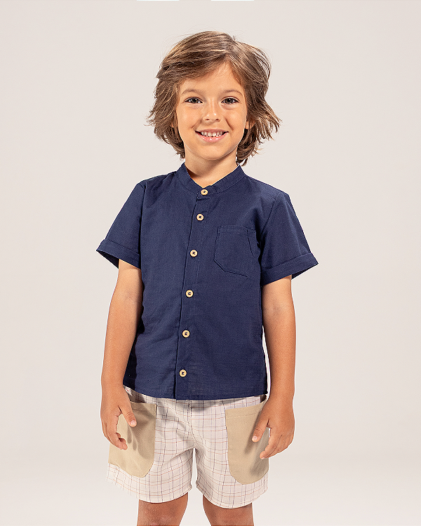 Camisa montanha Marinho