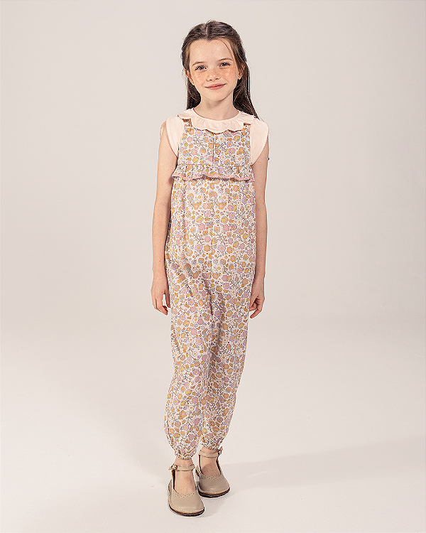 Macacão jasmim Estampa encanto