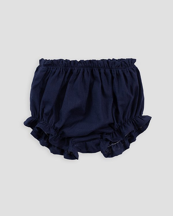 Tapa fralda vintage Marinho