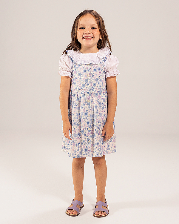 Vestido floral Estampa doçura