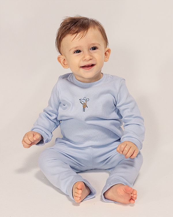 Conjunto confort Azul