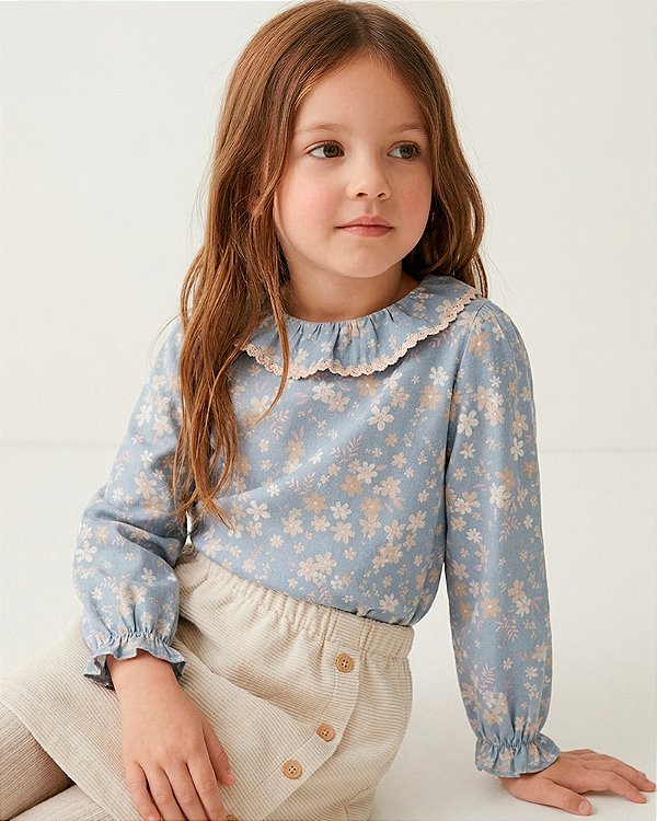 Blusa lembranças Estampa serena