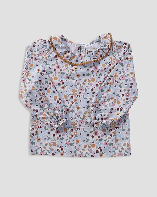 Blusa lembranças Estampa botânica