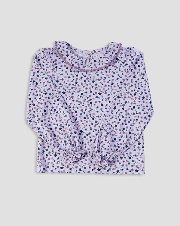 Blusa lembranças Estampa azaléia