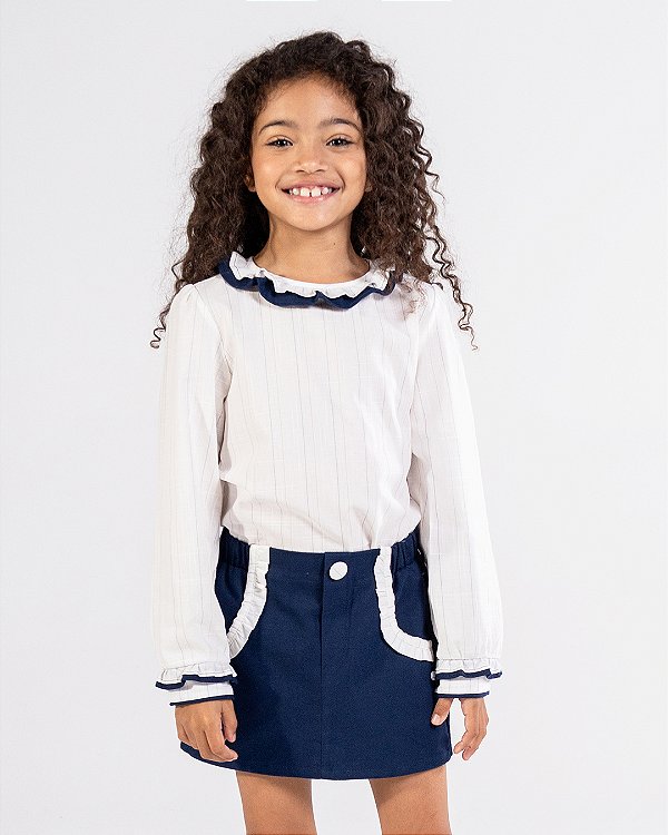 Blusa especial Listra marinho