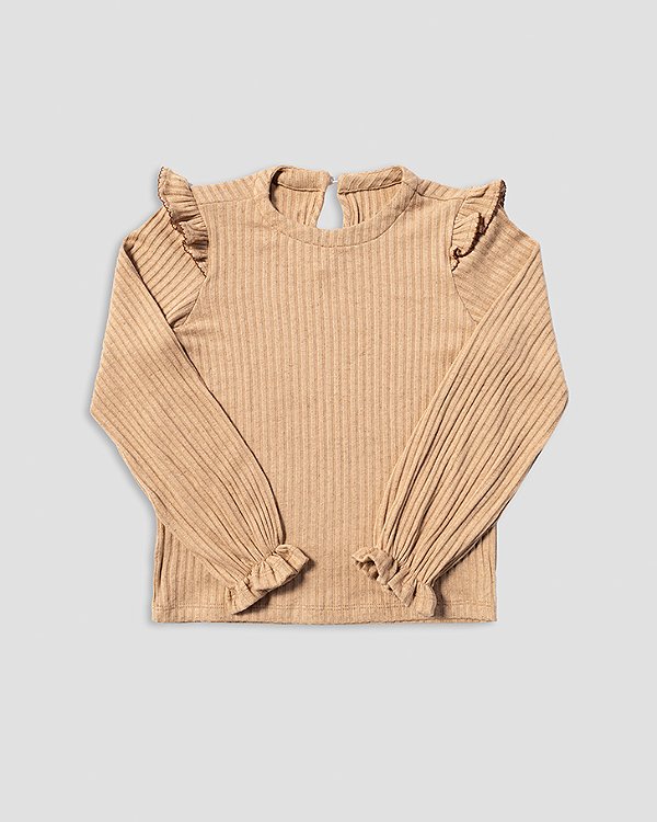 Blusa natura Caramelo