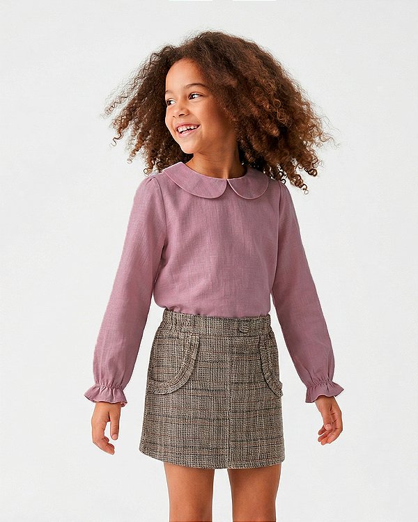 Blusa clássica Rosê