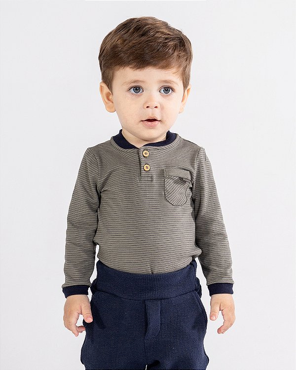 Body luneta Verde/marinho