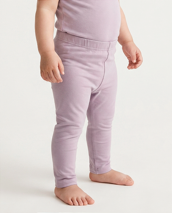 Calça básica Lilás