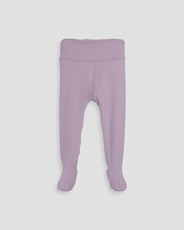 Calça comfort com pé Lilás