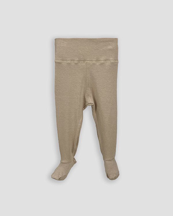 Calça comfort com pé Caramelo