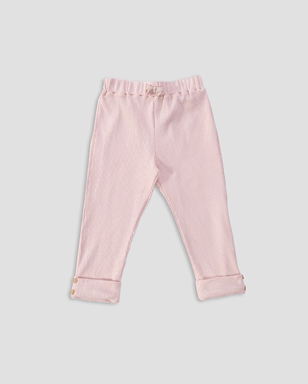 Calça baby Rosa claro