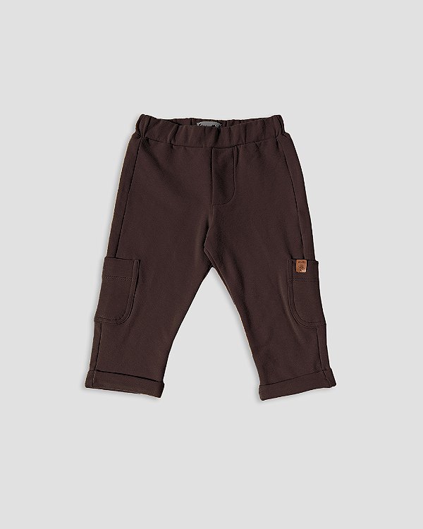 Calça cargo Marrom