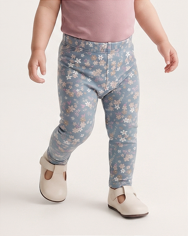 Calça basic Estampa azaléia