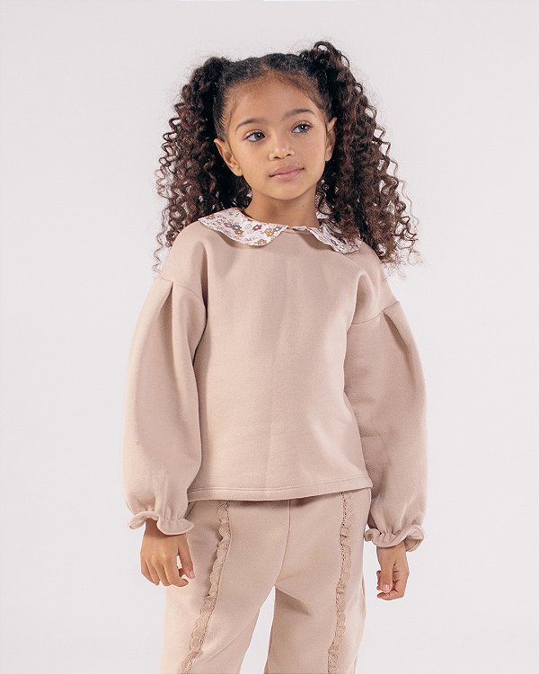 Moletom jardim Areia