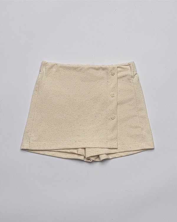 Short-saia fruto Off-white