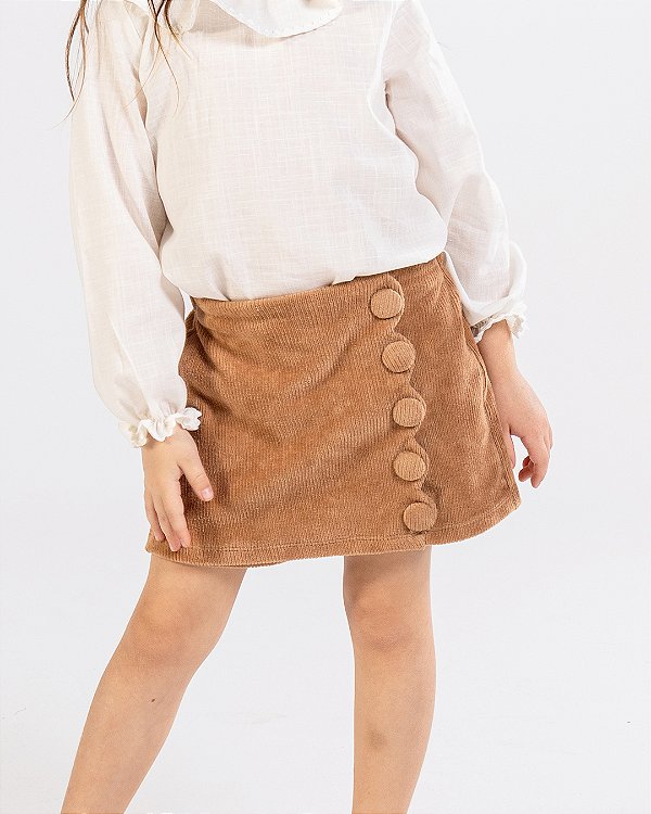 Short-saia fruto Caramelo