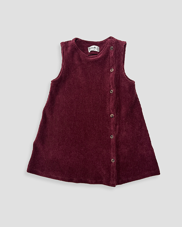 Vestido harmonia Bordô
