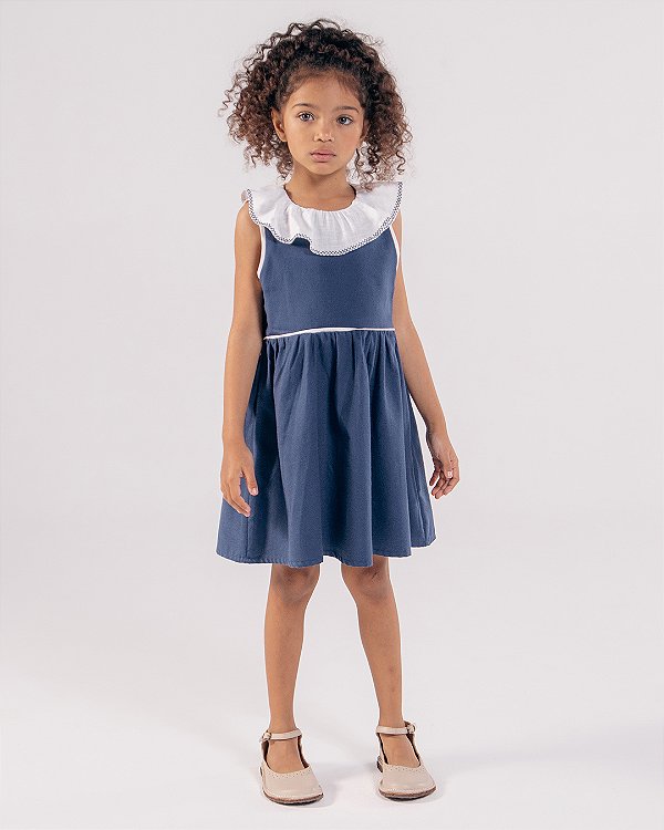 Vestido ternura Marinho