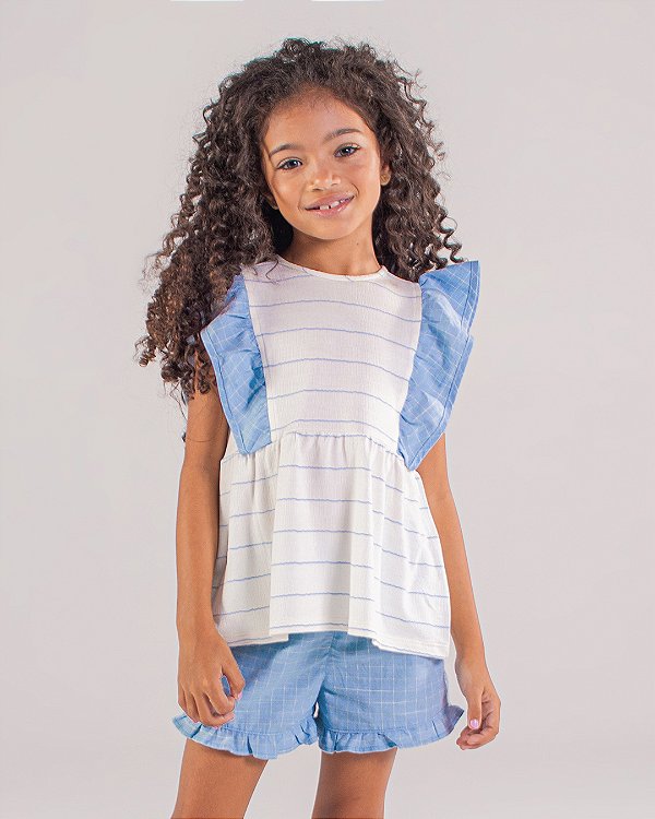 Blusa suspiro Verde Off-white