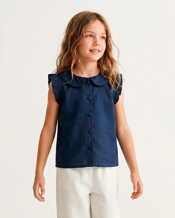 Blusa fofa Marinho