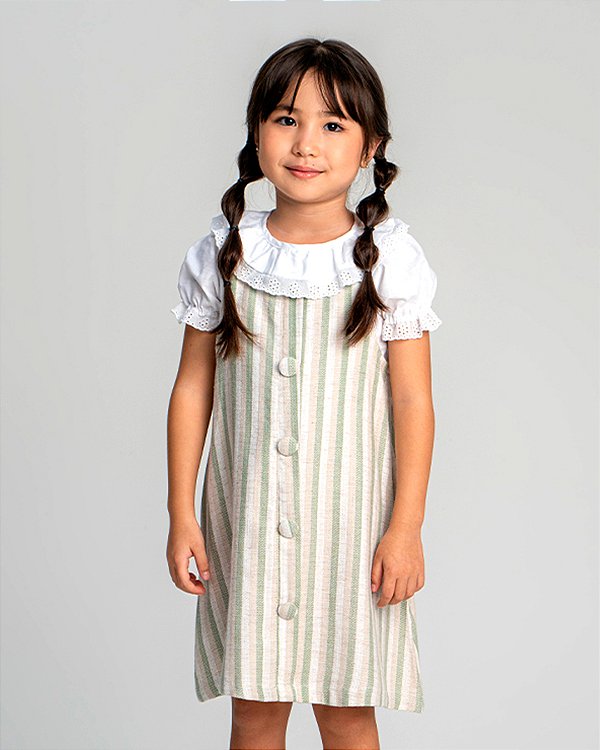 Blusa camponesa Off-white