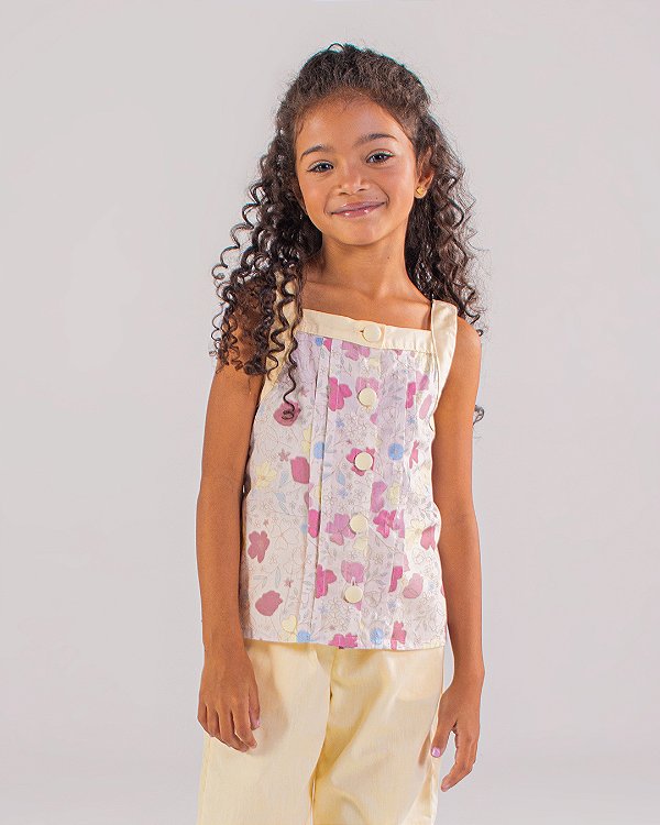 Blusa pérola Desabrochar