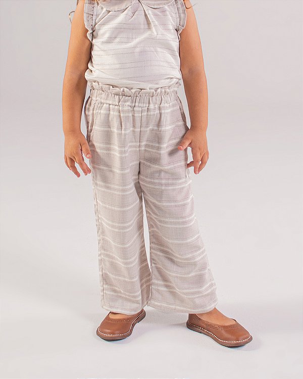 Calça joaninha Areia