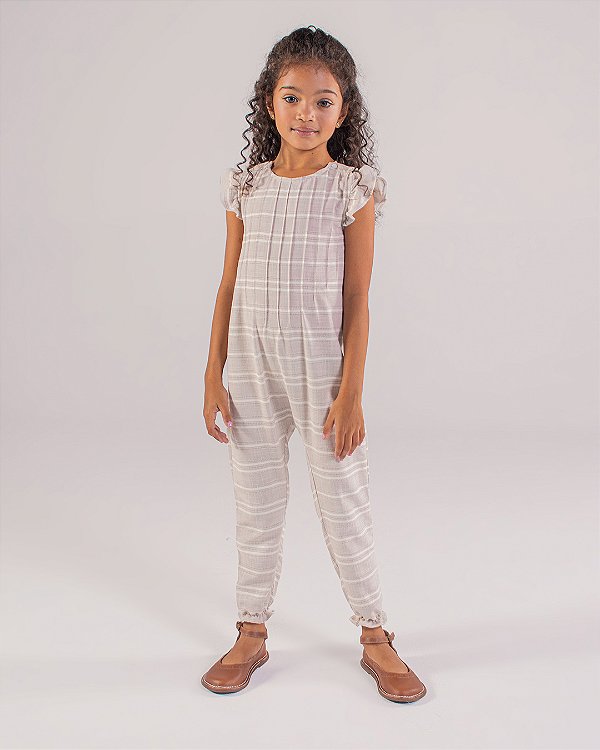 Macacão abelha Areia