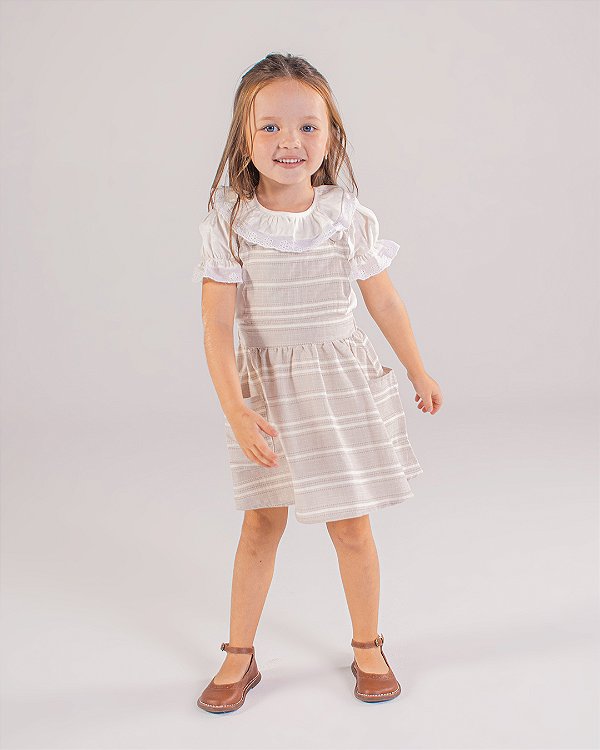 Salopete ondinhas Areia