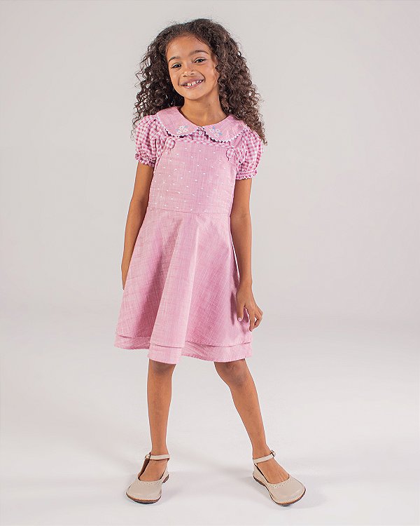 Salopete poá Cereja