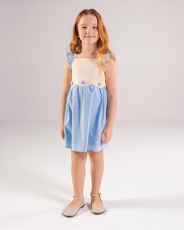 Vestido beija-flor Amarelo