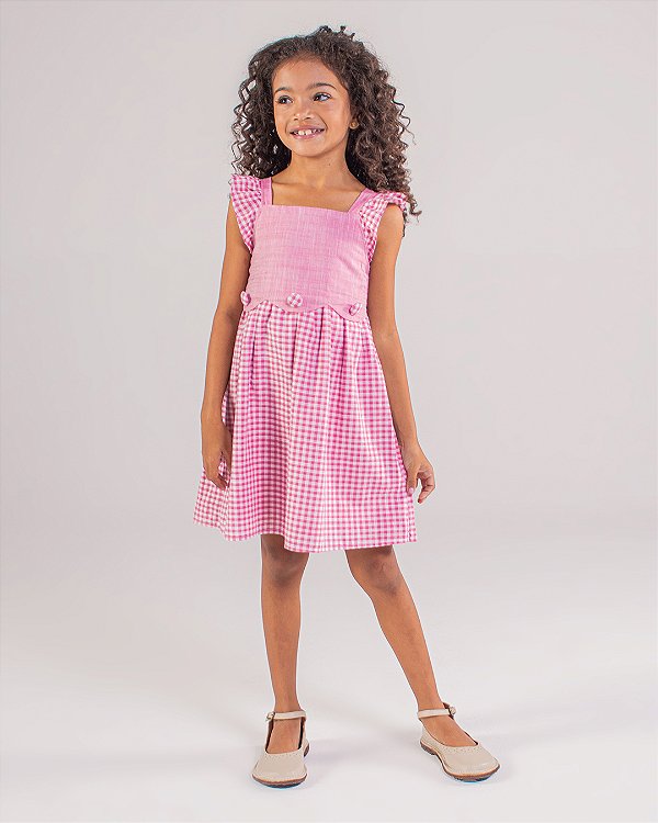 Vestido beija-flor Cereja