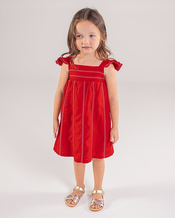 Vestido lago Vermelho