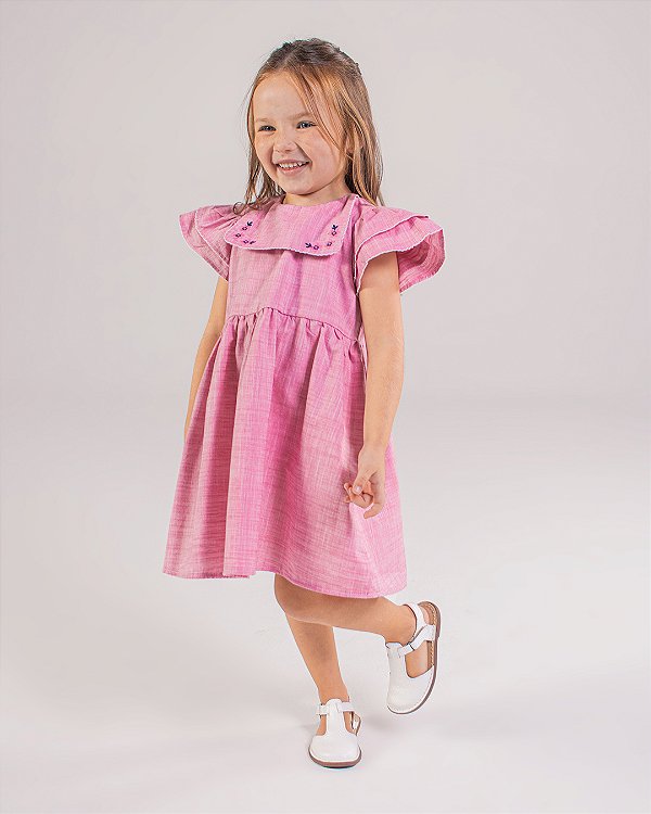 Vestido carrossel Cereja