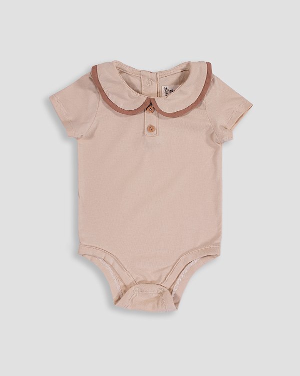 Body semear manga curta Areia