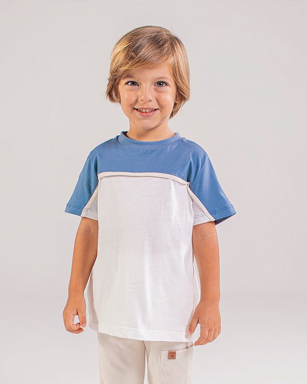 Camiseta duo Azul
