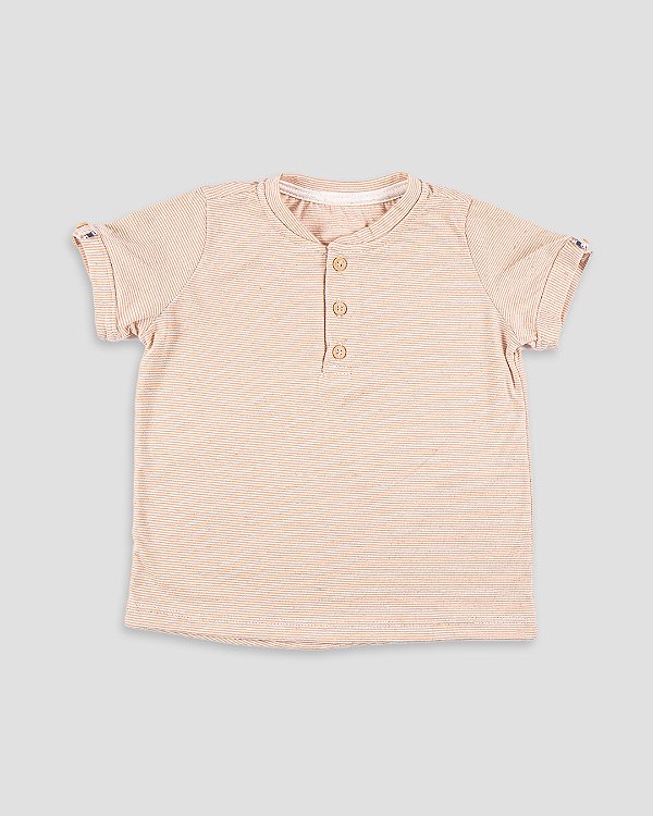 Camiseta leveza Bege