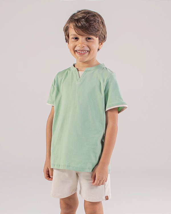 Camiseta peteca Verde