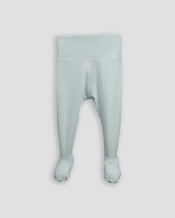 Calça comfort com pé Azul