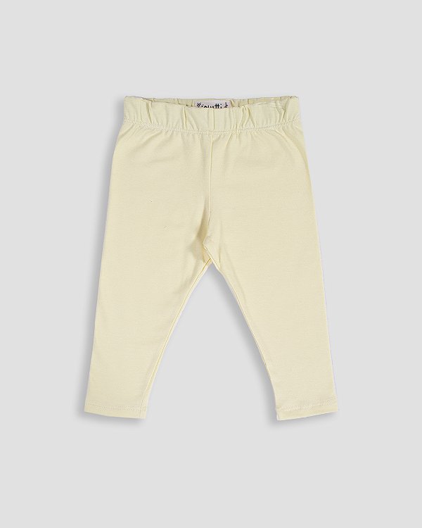 Calça básica Amarelo