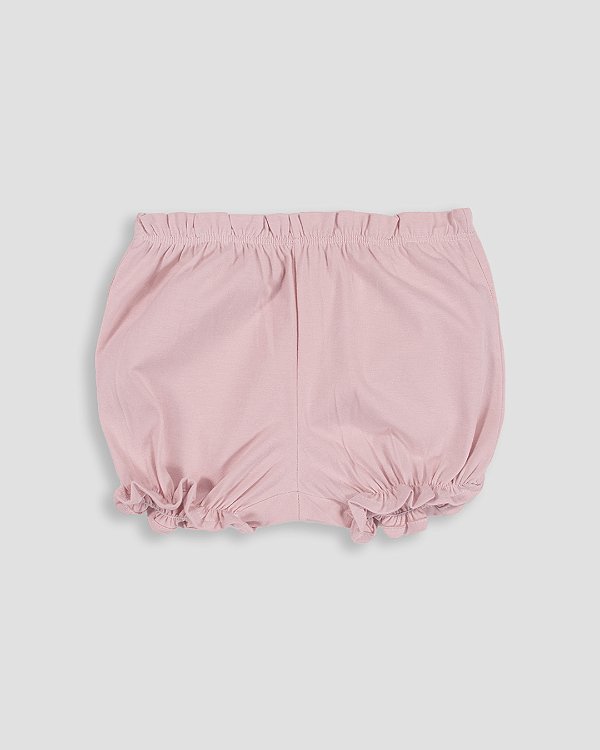Short conforto Rosa bebê